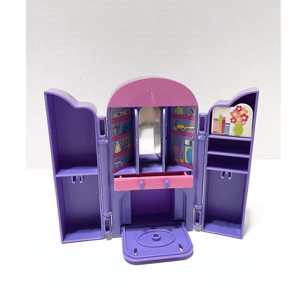 Polly Pocket Hip Stylin Dressing Room Closet